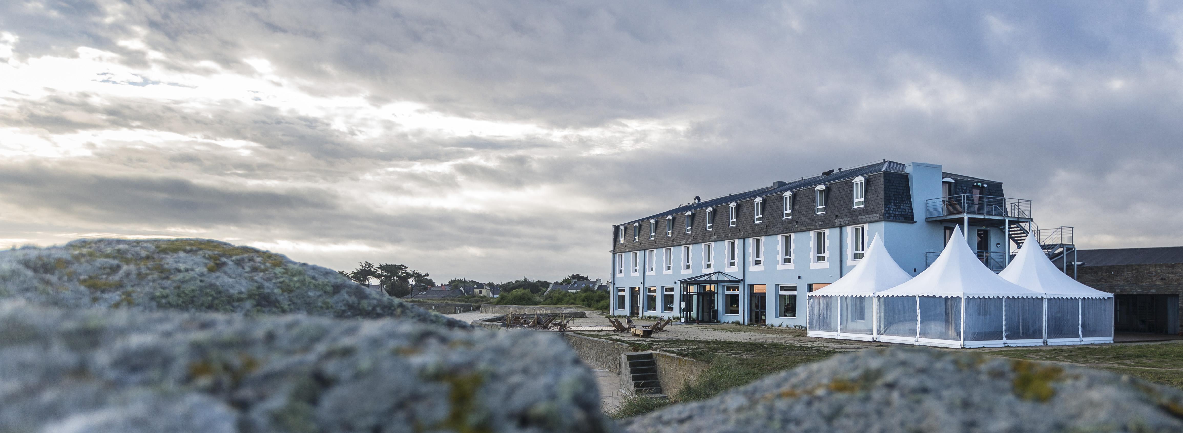 Hotel De La Mer & Spa Brignogan-Plages Exterior foto