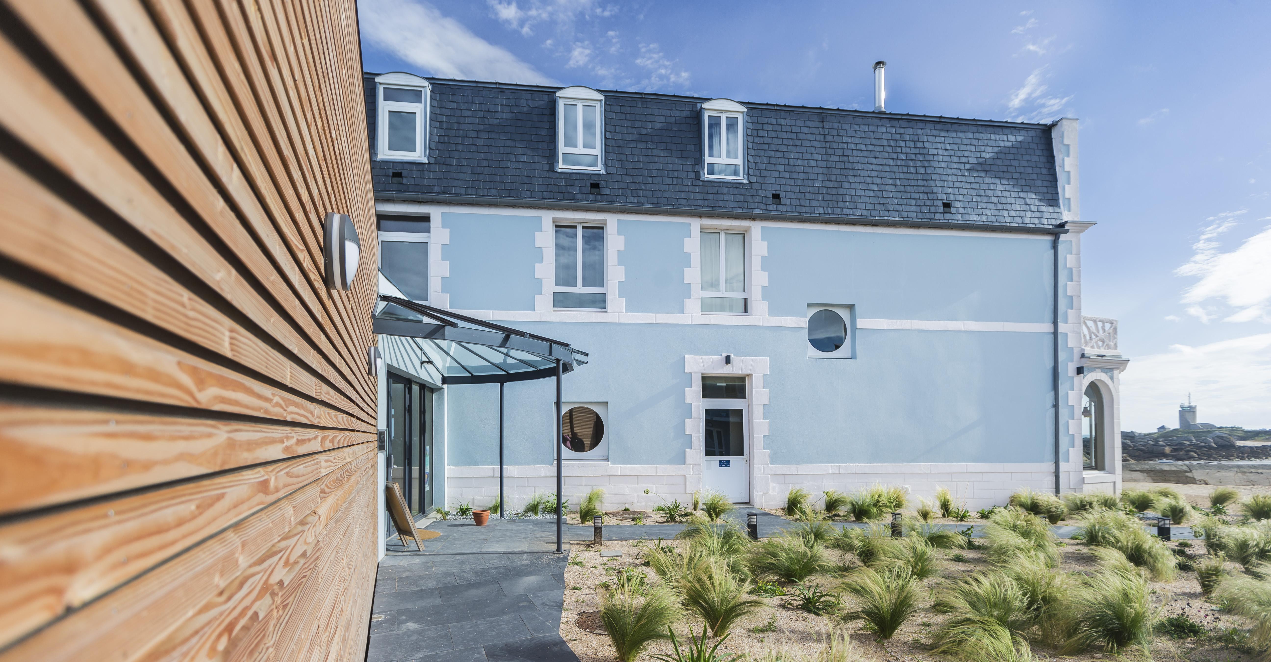 Hotel De La Mer & Spa Brignogan-Plages Exterior foto