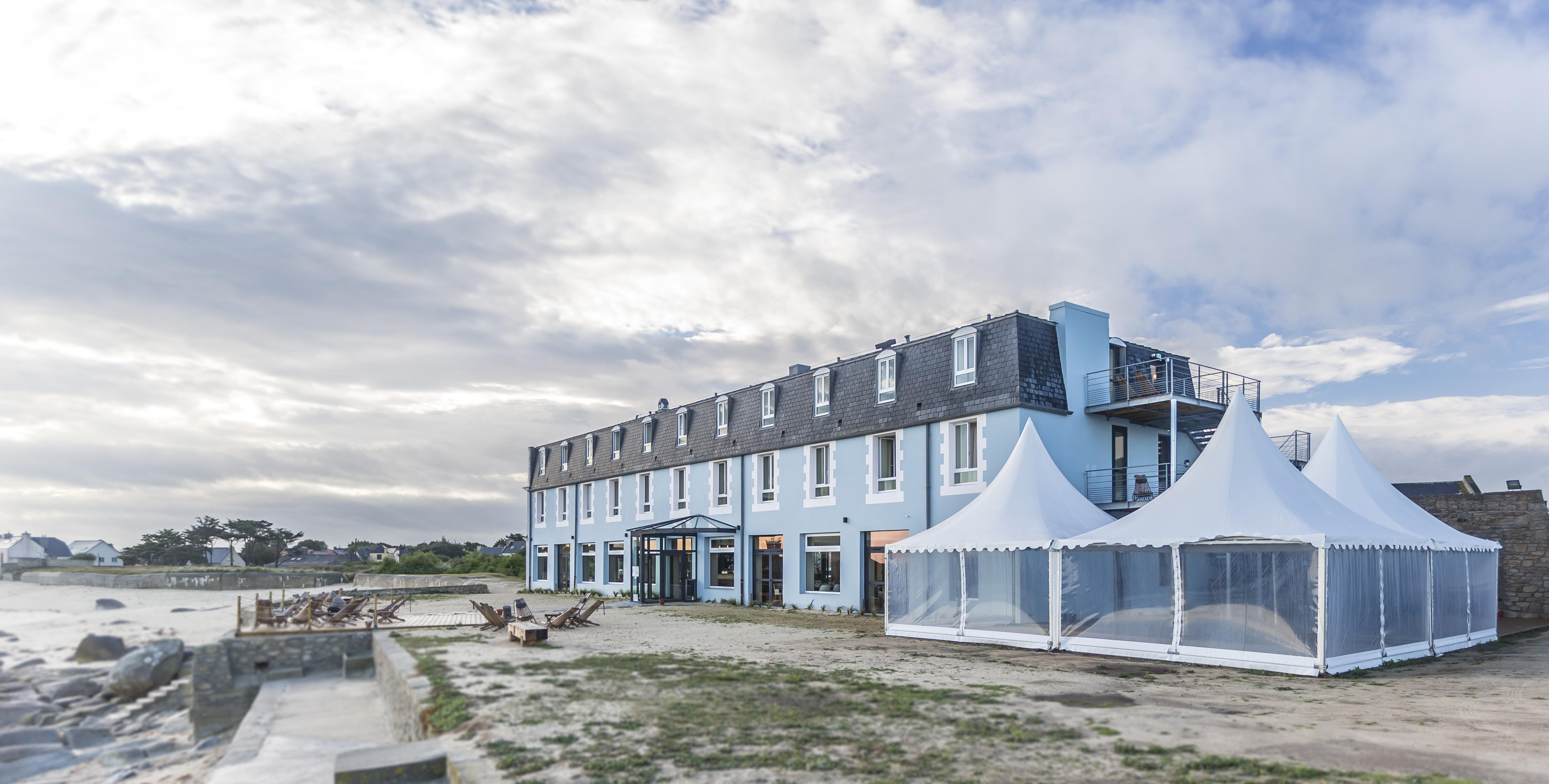 Hotel De La Mer & Spa Brignogan-Plages Exterior foto