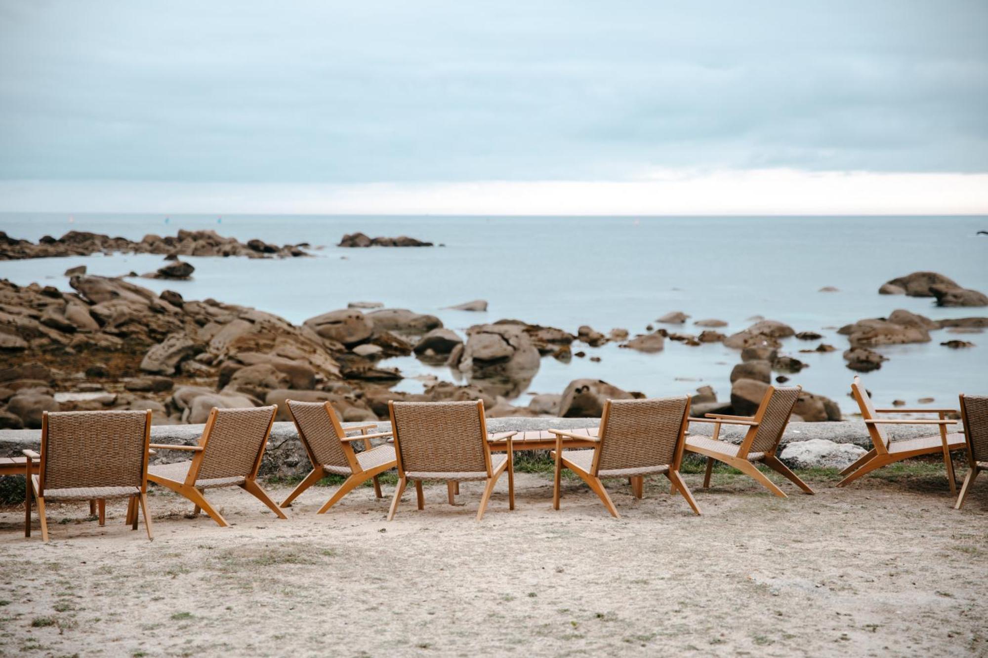Hotel De La Mer & Spa Brignogan-Plages Exterior foto