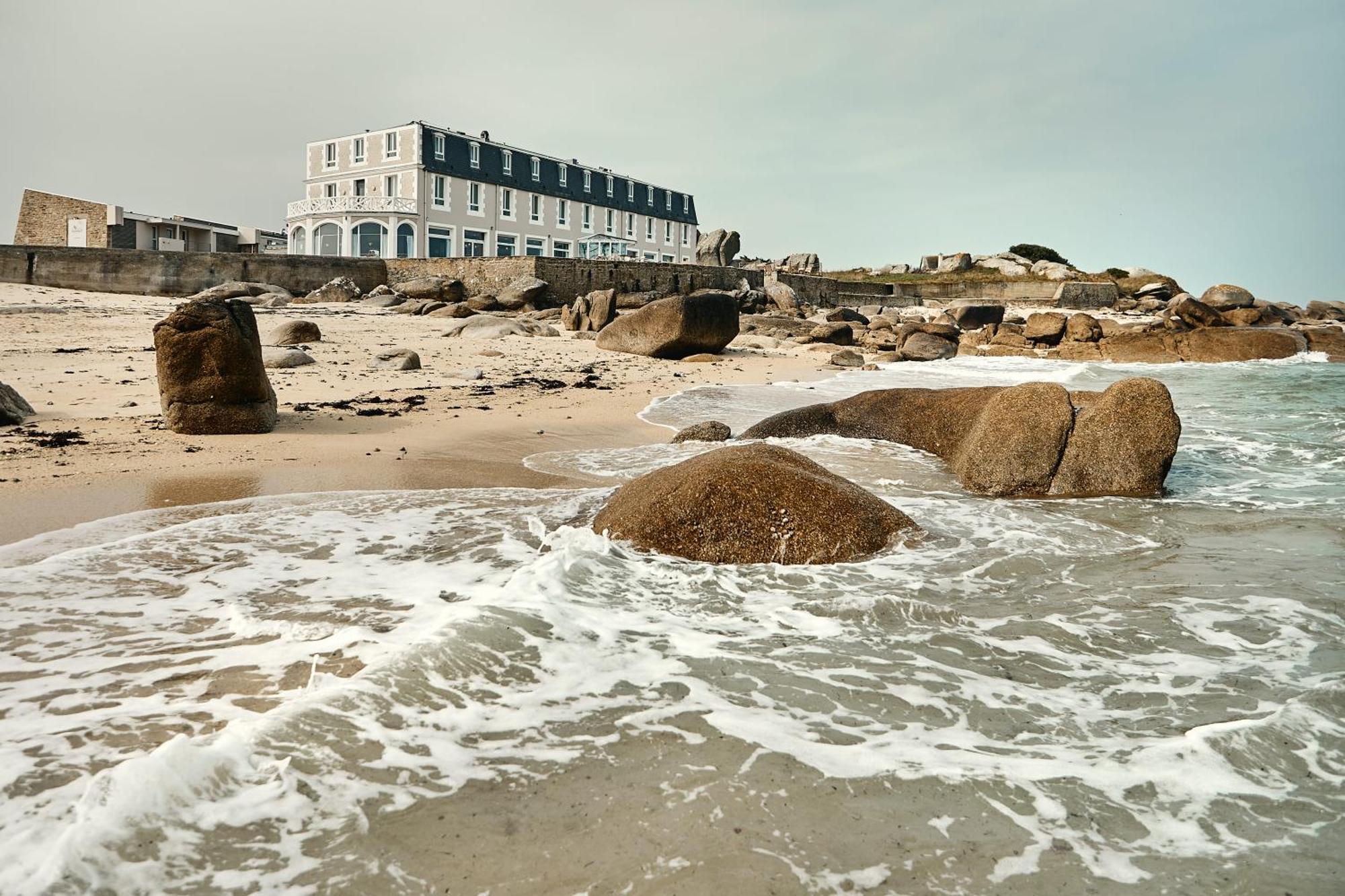 Hotel De La Mer & Spa Brignogan-Plages Exterior foto